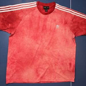 Adidas Pharrell Williams x Human Race HU Red Tie Dye T-Shirt Men's 2XL EUC